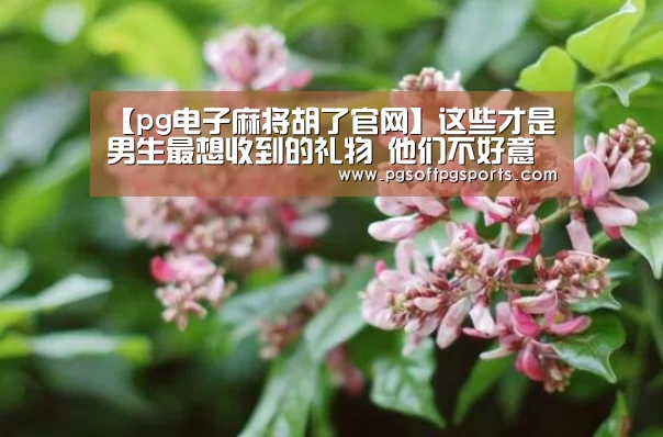 【pg电子麻将胡了官网】这些才是男生最想收到的礼物 他们不好意思开口 但你要知道(图3)